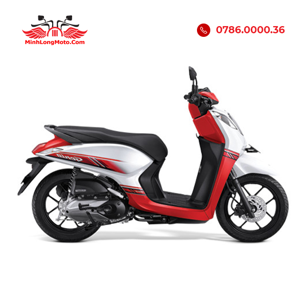 Honda Genio trắng đỏ cbs