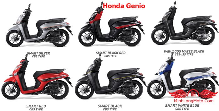 phiên bản Honda Genio 2020